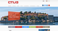 Desktop Screenshot of ctu-montenegro.org