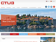 Tablet Screenshot of ctu-montenegro.org